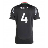 Camiseta Arsenal Ben White #4 Visitante Equipación 2024-25 manga corta